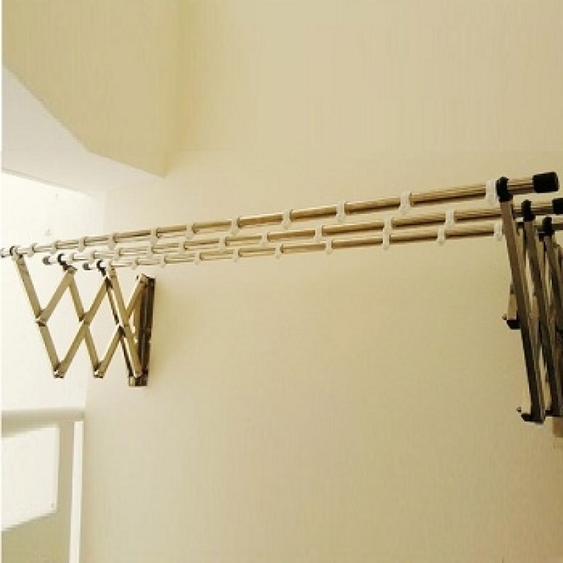GIÀN PHƠI THÔNG MINH GẮN TƯỜNG INOX